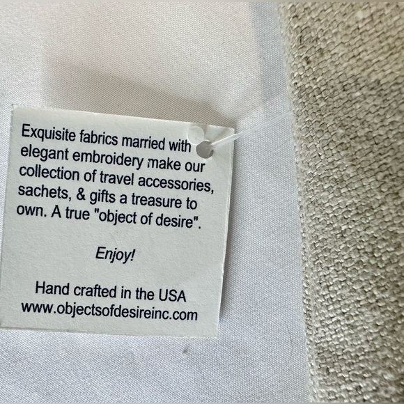 NEW Objects of Desire Cosmetic/Travel Bag NWT - Picture 7 of 7